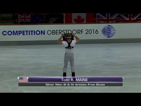 Todd R Maine- Silver Men IV III Artistic Free Skating - 2016 Oberstdorf 4