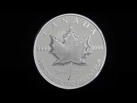 2021 Canada 9999 Fine Silver Fractional Set - Pulsating maple leaf only