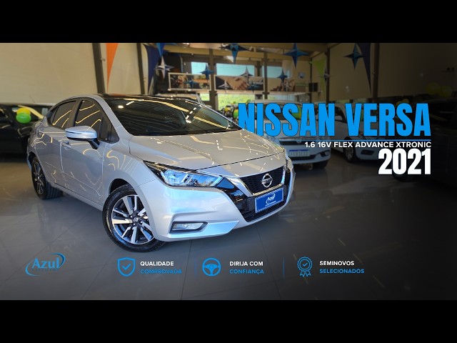 Vídeo NISSAN VERSA 1.6 16V FLEX ADVANCE XTRONIC