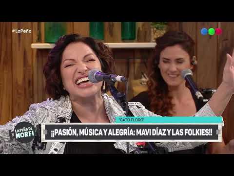 Mavi Díaz y Las Folkies en vivo - La Peña de Morfi