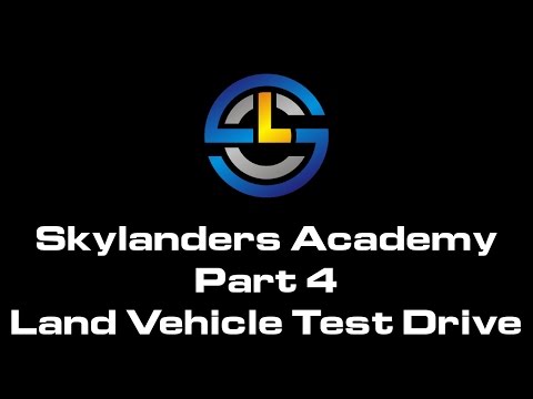 Skylanders Academy Tour - Part 4 - Land Vehicle Test Drive - Skylanders SuperChargers