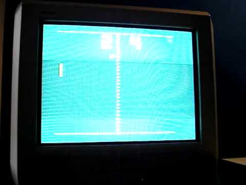 Vintage 70s TV Game Tennis (TV 6 color)