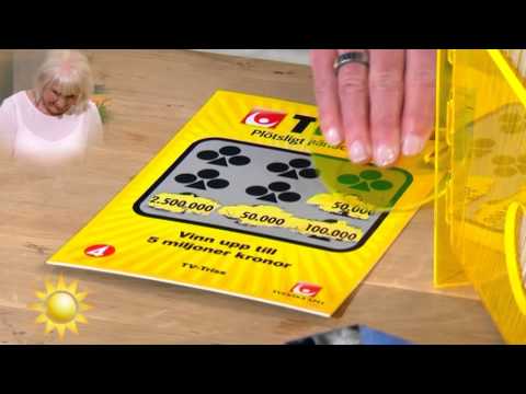 Gun från Limhamn skrapar triss - Nyhetsmorgon (TV4)