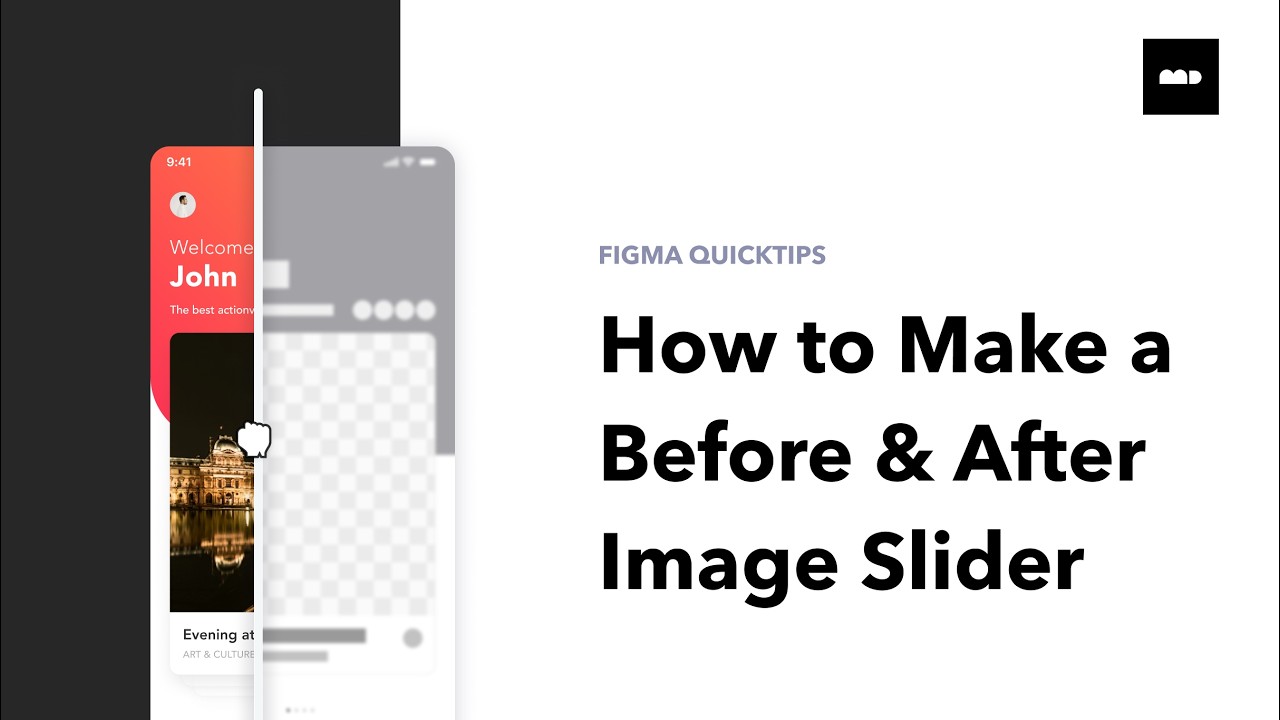 How to Make a Before & After Image Slider in Figma (Interactive Prototype Tutorial)