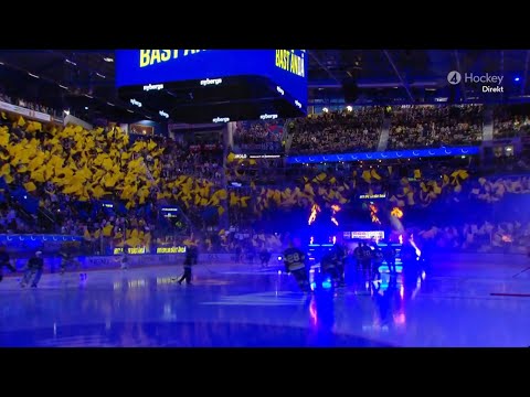 HV71 - IK Oskarshamn | Intro + Tränarintervjuer (Play Out Match 7) | 2024-03-29