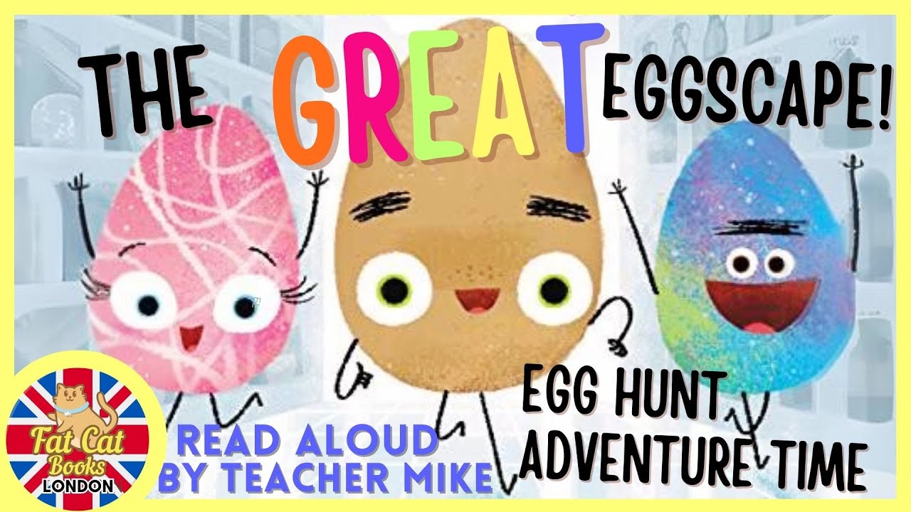 The great eggscape  | Easter and Springtime Story Read Aloud | Educational video | Bedtime Story