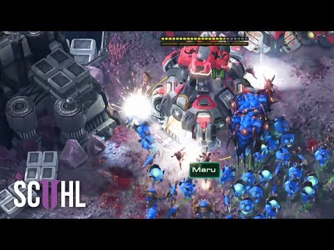 Banelings vs Planetary Fortress?! - Maru vs Leenock - Starcraft 2