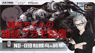 雑談プラモ配信　#248　傭兵ちゃんの【BIGFIREBIRD SKULLBIRD＆BAZA】
