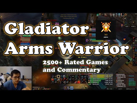 Gladiator Arms Warrior Turbo With Commentary 2500 Rated 3s Arenas