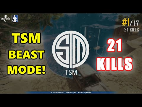 TSM BEAST MODE! - 21 KILLS! - TSM Iroh, MiracU, vard & Fexx - EU PRO SCRIMS
