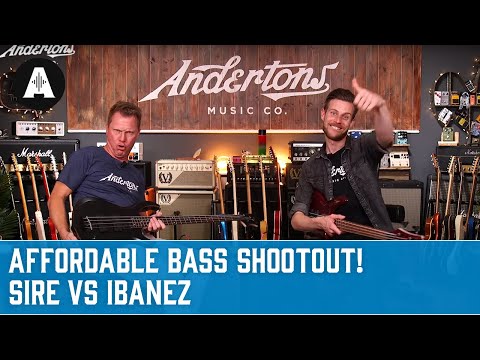 Affordable Bass Shootout! - Sire vs Ibanez