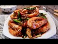 So Good U’ll Lick the Plate! Garlic Soy Prawns 豉油蒜香虾 Chinese Shrimp Stir Fry Recipe | kecap manis