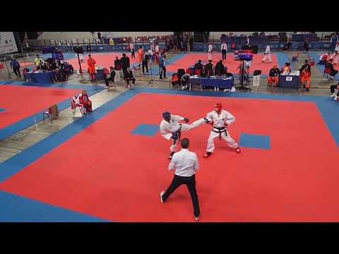 Ashley Stuart (ENG) v Arakelyan Sergey (RUS) - Male -71kg Sparring 1/4 Final