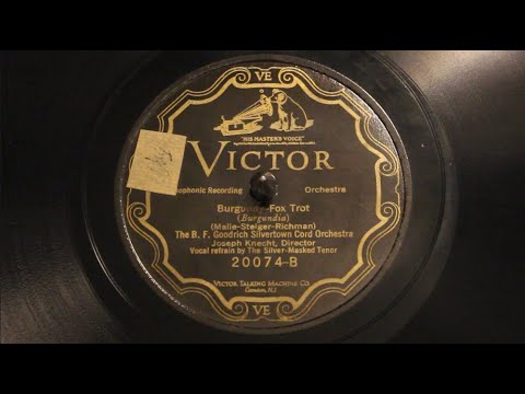 Burgundy - The B.F. Goodrich Silvertown Cord Orchestra, 1926