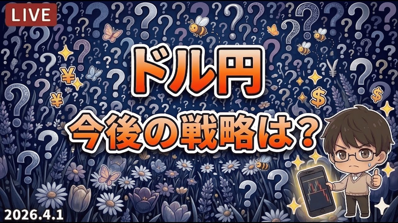 【FX ライブ 配信】ドル円のリアルタイムチャート分析　#361