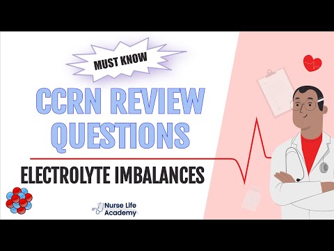 MUST KNOW ELECTROLYTE IMBALANCES Practice Questions