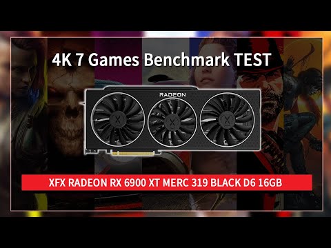 XFX 󵥿 RX 6900 XT MERC 319 BLACK D6 16GB