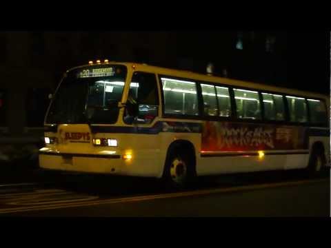 MTA NYCT Bus: 1998 Nova-RTS B20 Bus #9495 at Jamaica Ave-Pennsylvania Ave