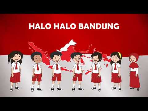 Halo Halo Bandung (Lirik) - Lagu Nasional Indonesia | Lagu Tema 4 Kelas 5 SD | Vocal Shema
