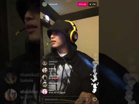 171118 비투비(BTOB) 임현식 인스타라이브(with 빅스 켄, 최윤석님)