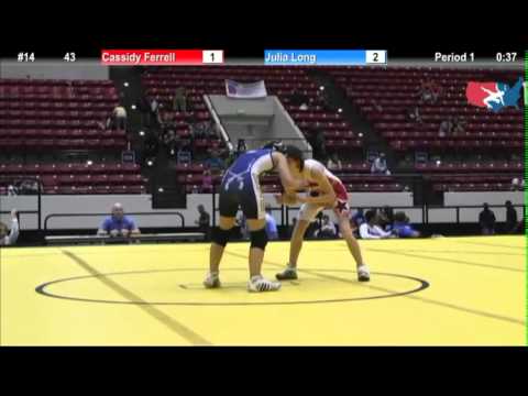 WM 43 KG - WTT Final Match #3 - Cassidy Ferrell (WOW) vs. Julia Long (WY)