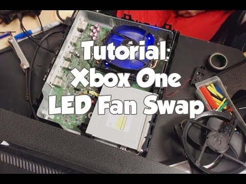 Tutorial: Xbox One Mod | Swap Stock Fan With LED Fan