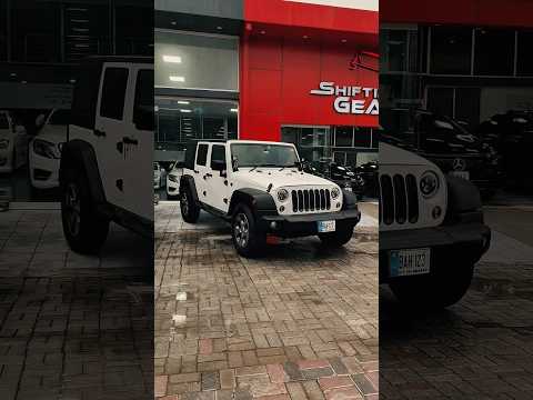 Jeep Wrangler 2016 - Legendary 4x4 Capability | Available now at Shifting Gears, E-11 Islamabad