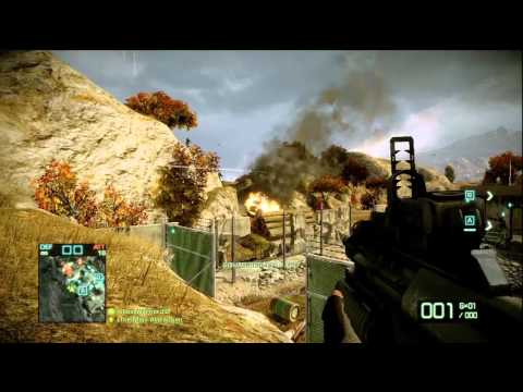 Battlefield Bad Co. 2 - Grenade Launcher Headshot