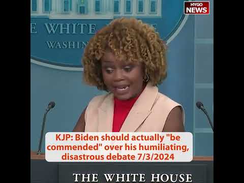 KJP: That’s Inappropriate: if he’s awake! invite president to come here ... Not consider step down