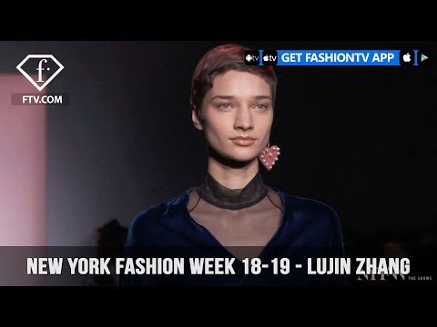 New York Fashion Week Fall/Winter 18 19 - Lujin Zhang | FashionTV | FTV