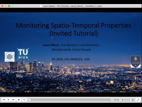Invited Tutorial - Monitoring Spatio-Temporal Properties
