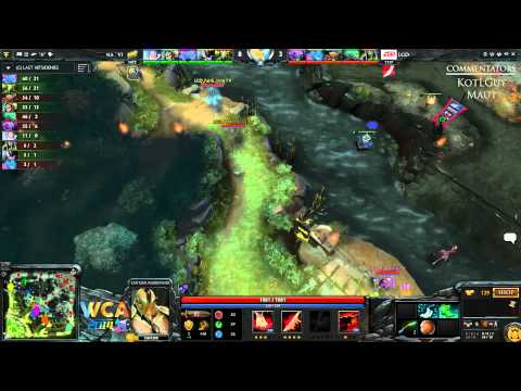 Navi vs LGD - Game 1 (WCA 2014 LAN - Loser's Round 1)