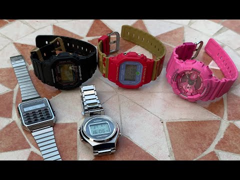 Casios not mass produced - limited edition or anniversary or collaboration ones from my collection