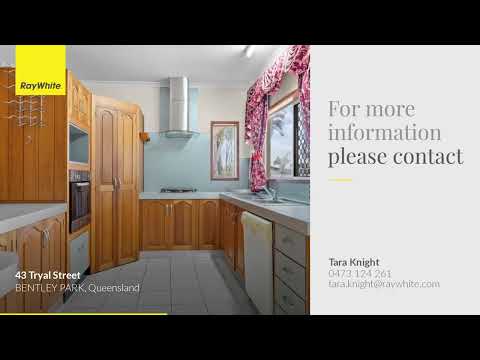 43 Tryal Street, Bentley Park, QLD 4869, 3房, 2浴, House