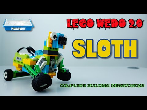 Lego Wedo 2.0 Sloth building instructions