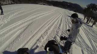 preview picture of video 'Volcán Llaima Ski 2013 - GoPro hero 3'