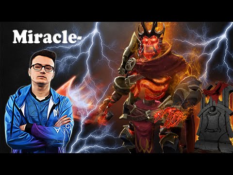 Miracle - Wraith King Safelane | Dota 2 7.28a Gameplay