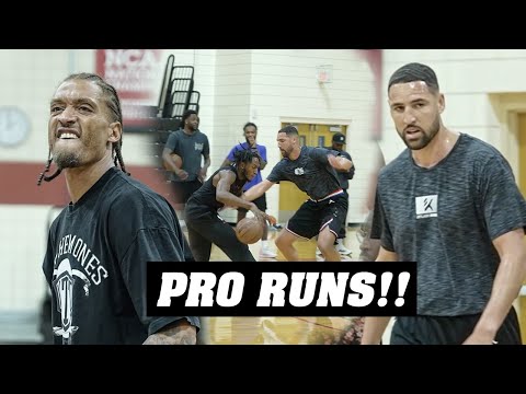 Klay Thompson, Michael Beasley, Bones Hyland & More GOT BUSY In Insane Miami Pro Run!!