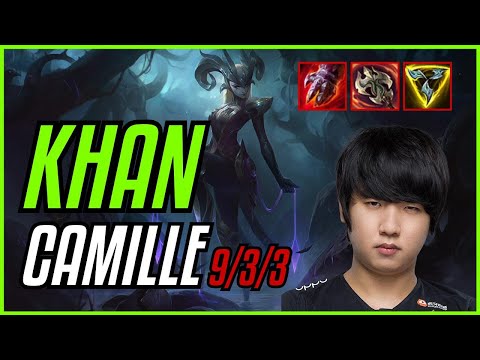 KHAN - CAMILLE - EUW GRANDMASTER - PATCH 11.9