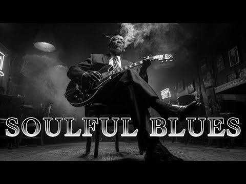 Relaxing Chicago Blues 🎸 Lowlight Heat & Quiet Guitar Fire – SOULFUL BLUES Vol.14