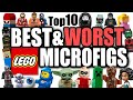 Top 10 Best & Worst LEGO Microfigures!