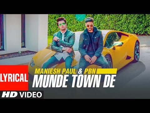 Munde Town De (Lyrical) — watch video