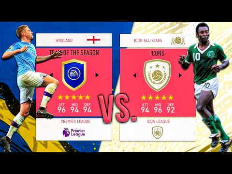 Team of the Season vs. Icon ALL-STARS! - FIFA 20 Career Mode