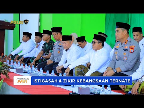 KAPOLDA MALUT HADIRI ISTIGASAH DAN ZIKIR KEBANGSAAN DI IAIN TERNATE