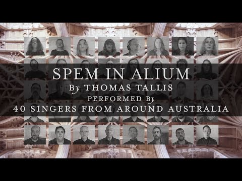 Spem in Alium - 40 singers from around Australia