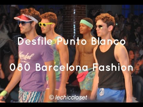 080 Barcelona Fashion Desfile Punto Blanco