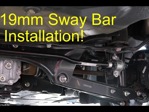 2019 Subaru Outback Rear 19mm Swaybar Installation