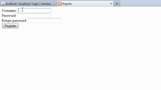 PHP skolen - Login og Registrerings system i PHP og Mysql PART 2 [dansk - tutorial, how to] HD