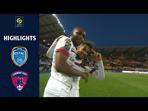 ESTAC TROYES - CLERMONT FOOT 63 (0 - 1) - Highlights - (ESTAC - CF63) / 2021-2022