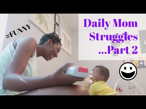 DAILY MOM STRUGGLES - PART 2 | FUNNY VIDEO | RAVIN SIMONE Video